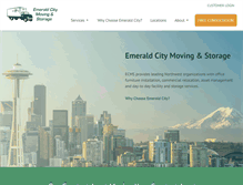 Tablet Screenshot of emeraldcityms.com